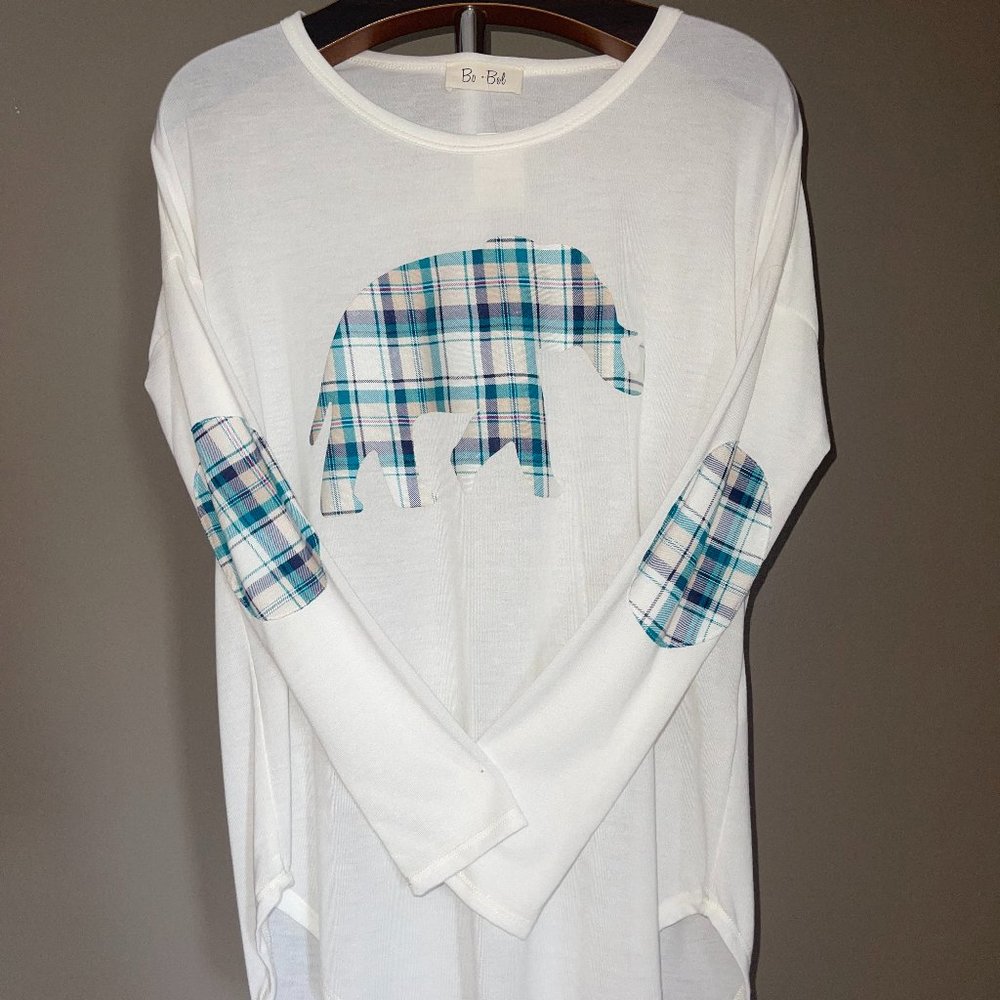 Elephant Long Sleeve Tee